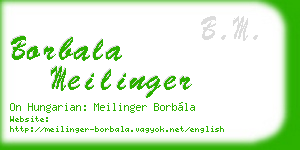 borbala meilinger business card